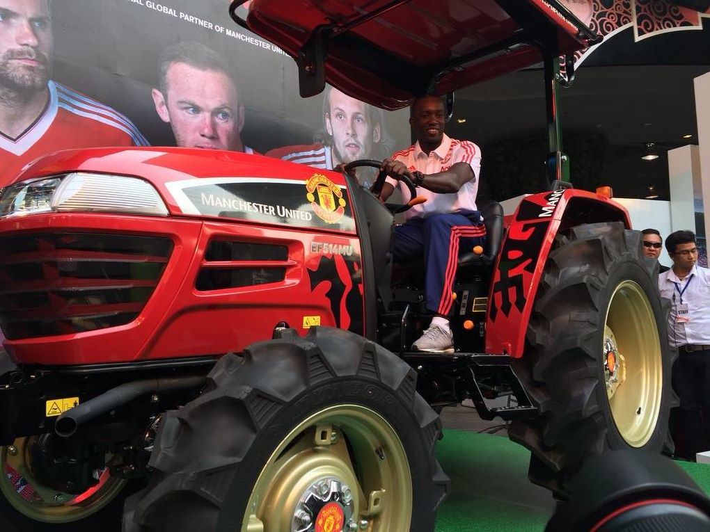 From the pitch to the field - Man Utd launches limited edition tractor