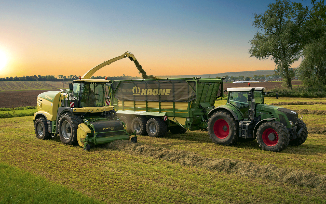 Krone BiG X celebrates 25 years of production