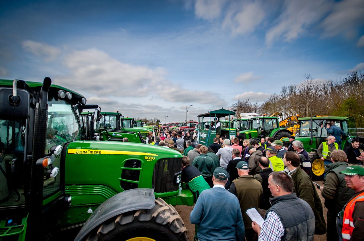 Machinery sales up almost 15% at well-known auction company