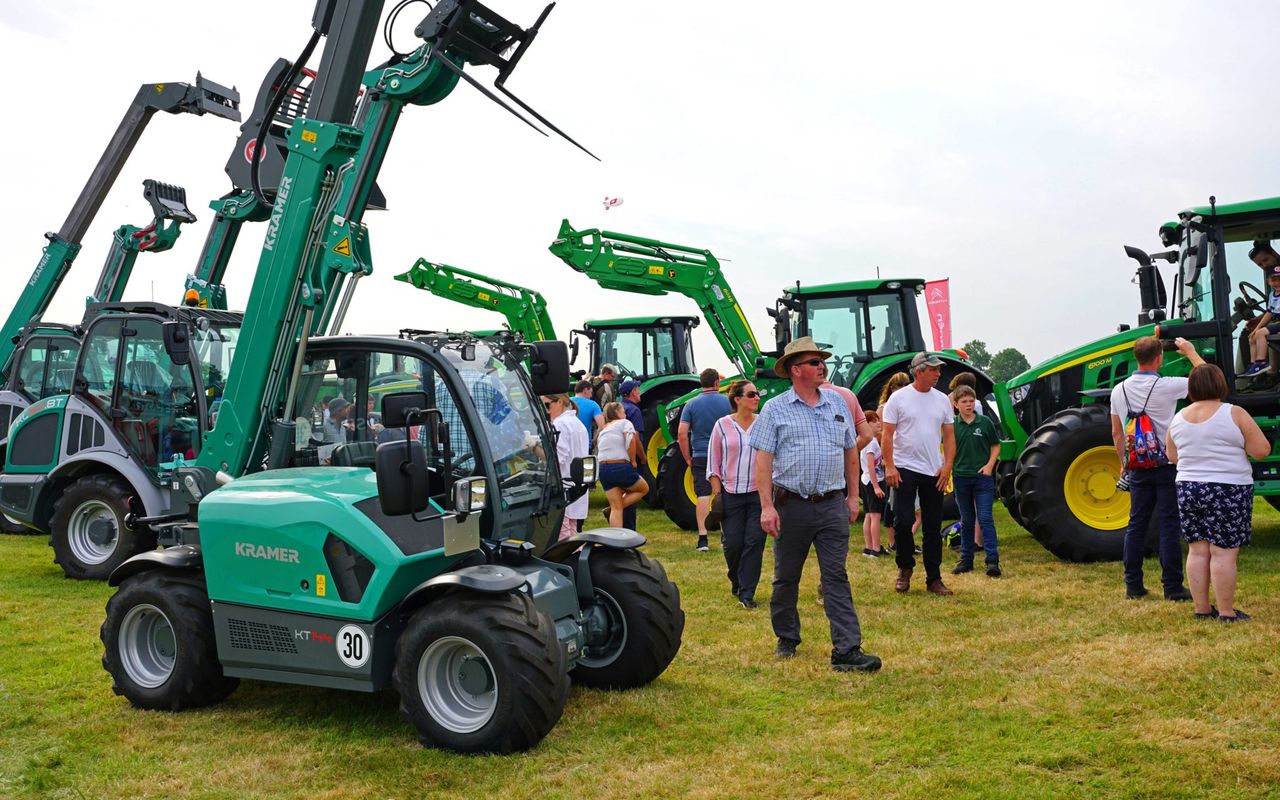 Pics: New machinery arrivals land at Tullamore Show