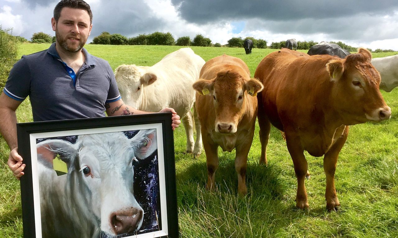 'Down' on the farm - how one artist takes inspiration from the land