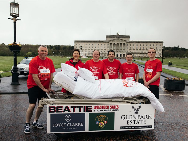 Farmers raise £10,000 for Air Ambulance NI