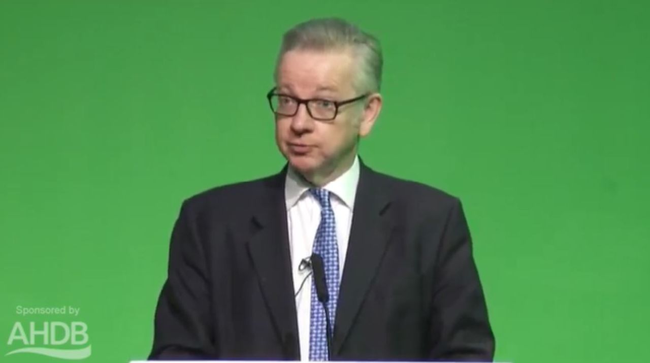 Gove vows to protect high farming standards as part of a Green Brexit