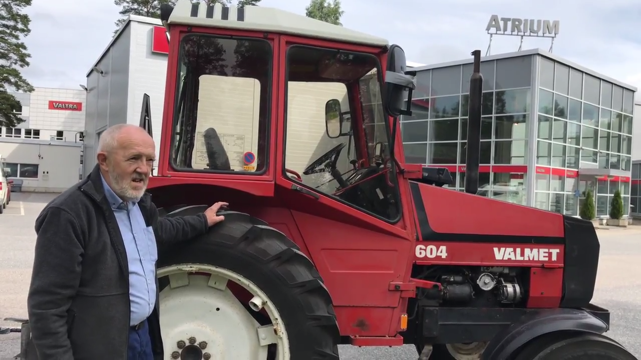 Embarking on a road-trip in an old-school Valmet