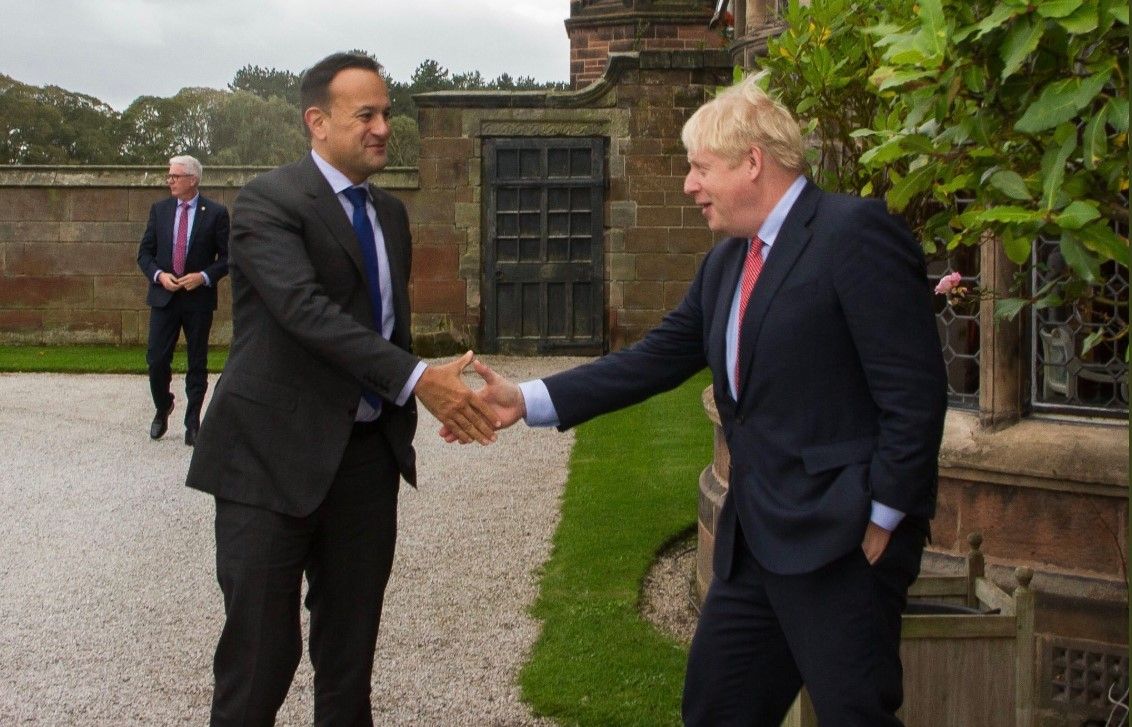 Brexit talks: Varadkar and Johnson ‘could see pathway to possible deal’