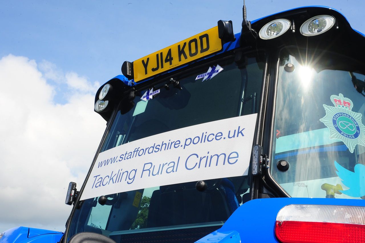 UK police to use tractor to fight rural crime
