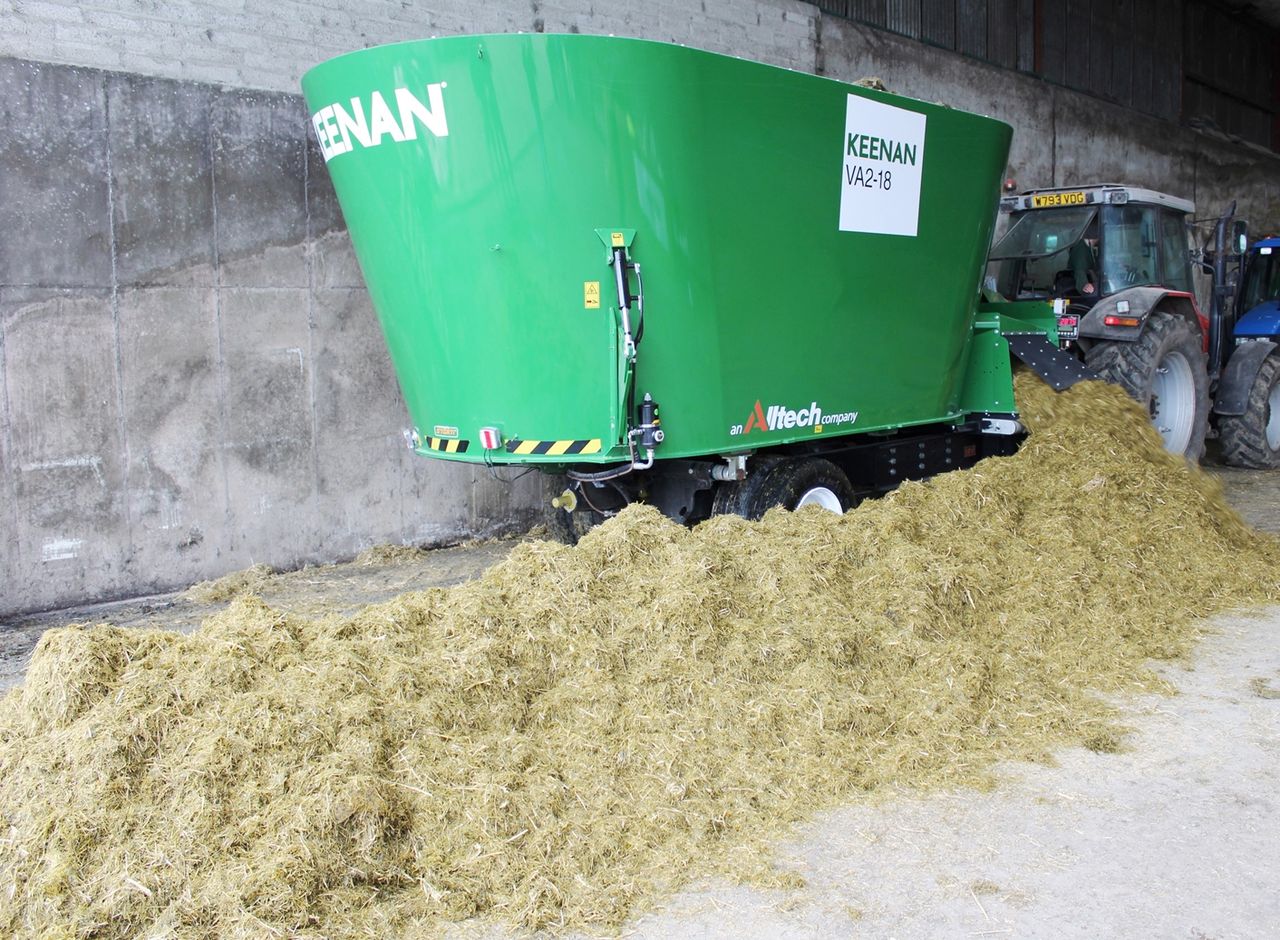 Keenan 'vertical' feeder gets first run-out in Northern Ireland
