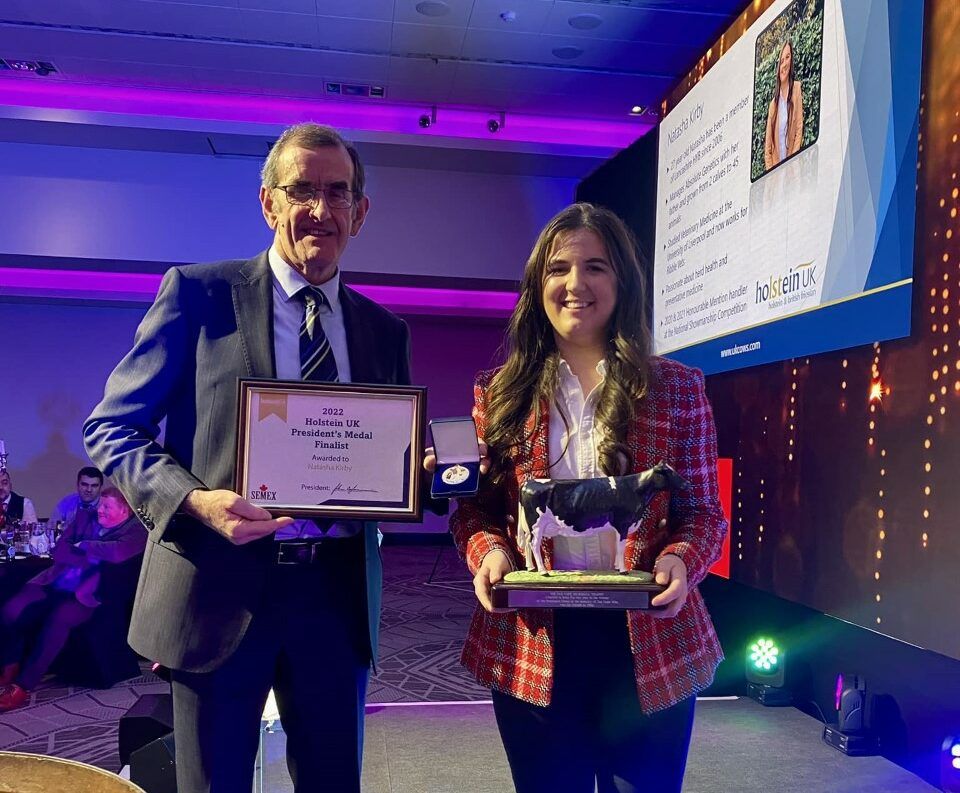 Lancashire breeder awarded Holstein UK President's Medal