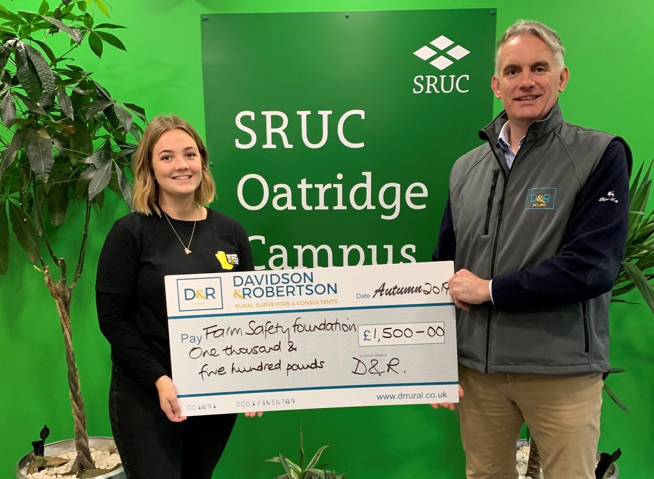 Rural surveyor D&R donates £1,500 to mental health campaign 