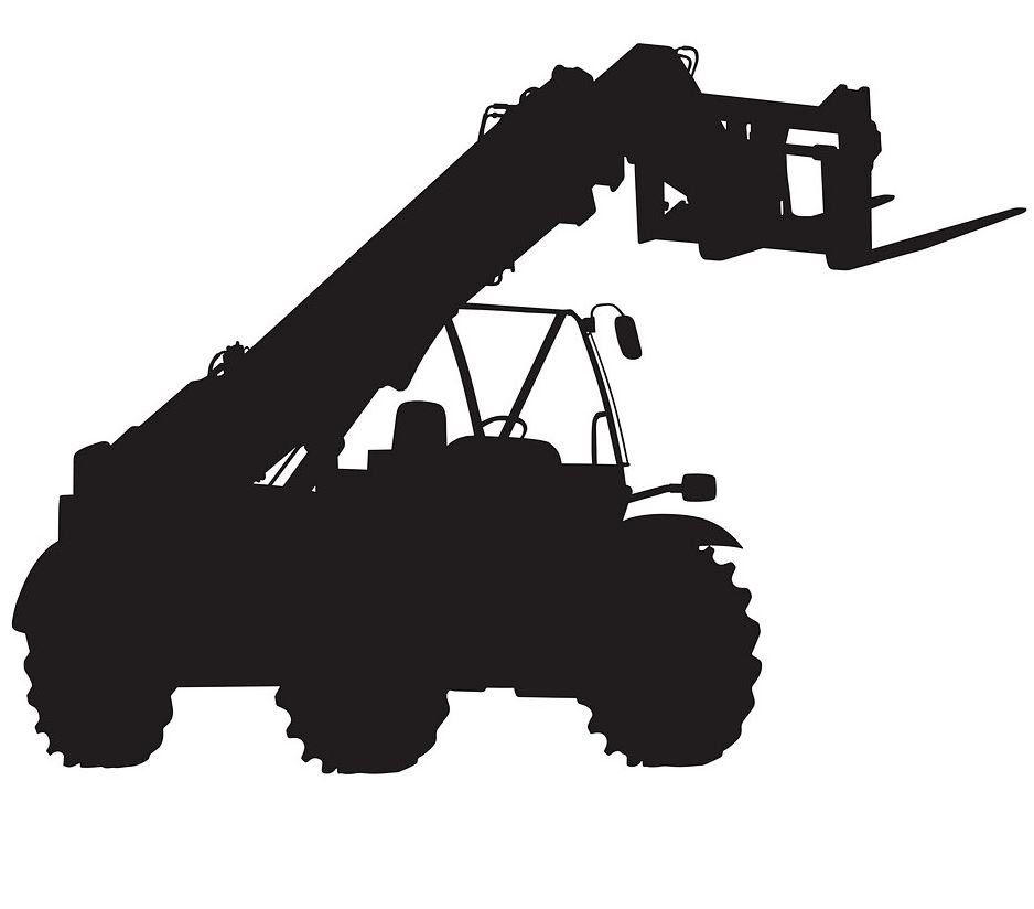 Which brand dominates the UK telehandler market?
