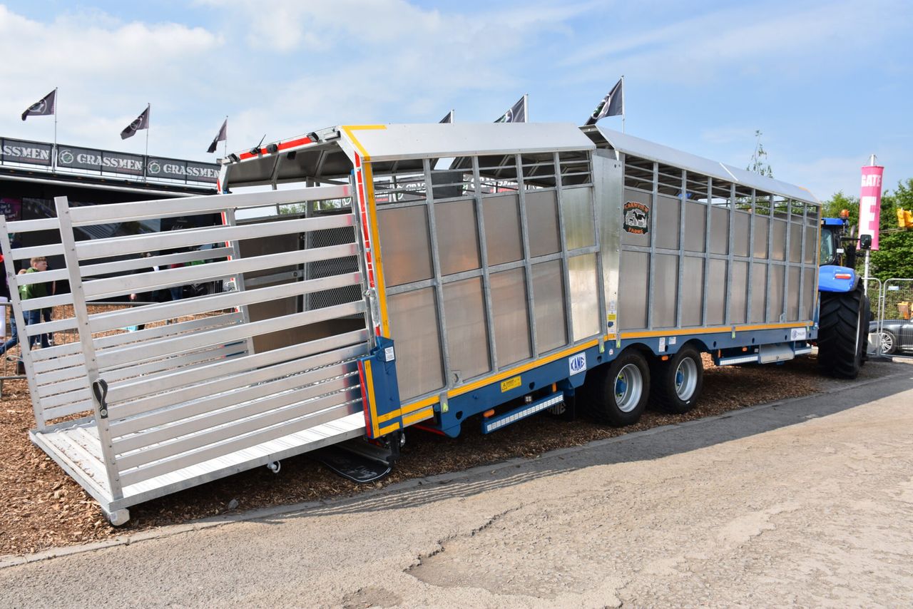 Dairy farmer solves livestock transport problem with trailer invention