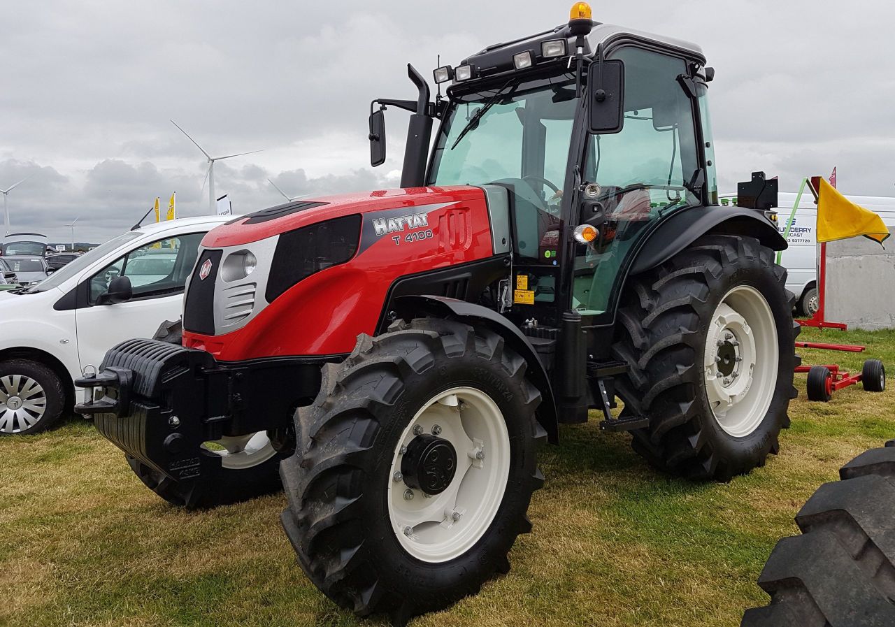 Turkish tractors on their way to Fermanagh