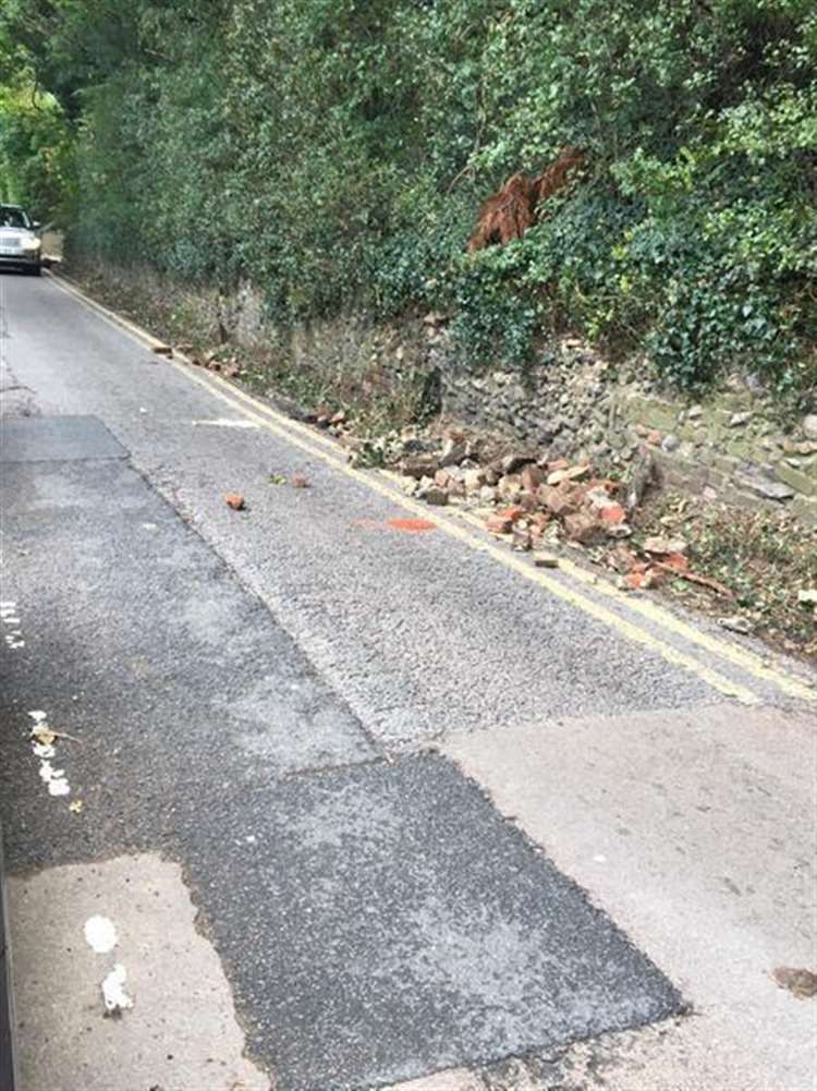 Driver of tractor sought after crashing into 300 year-old castle wall
