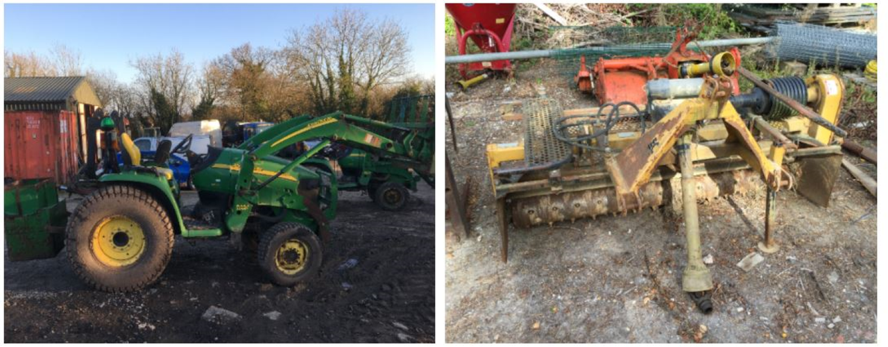 John Deere stolen from development site in Faversham