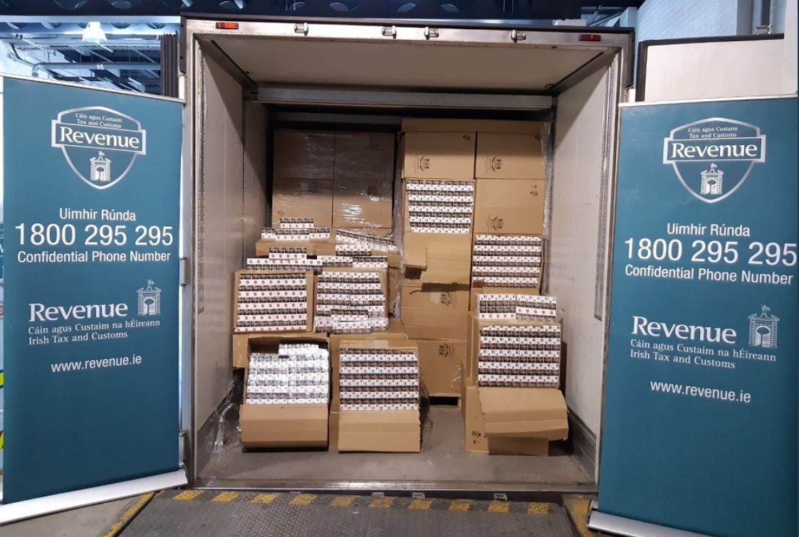 Over 8 million cigarettes smuggled in frozen chicken container
