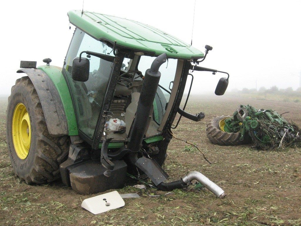 1 farm vehicle involved in a level crossing incident every week
