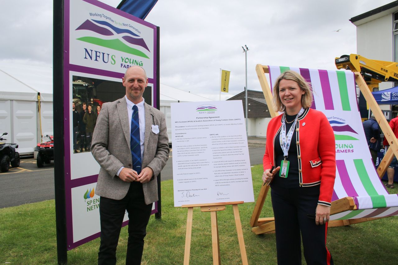 NFUS partners with Scottish young farmers to 'enhance joint working'