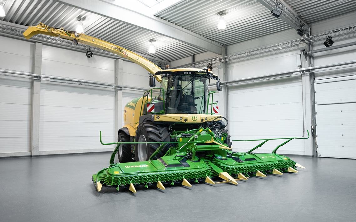 New Krone Big X brings 834hp from six cylinder engine