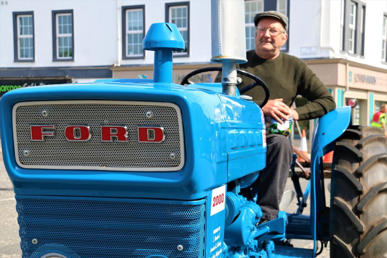 Distinctive blue ‘belle’ gets outing at Comber spud festival