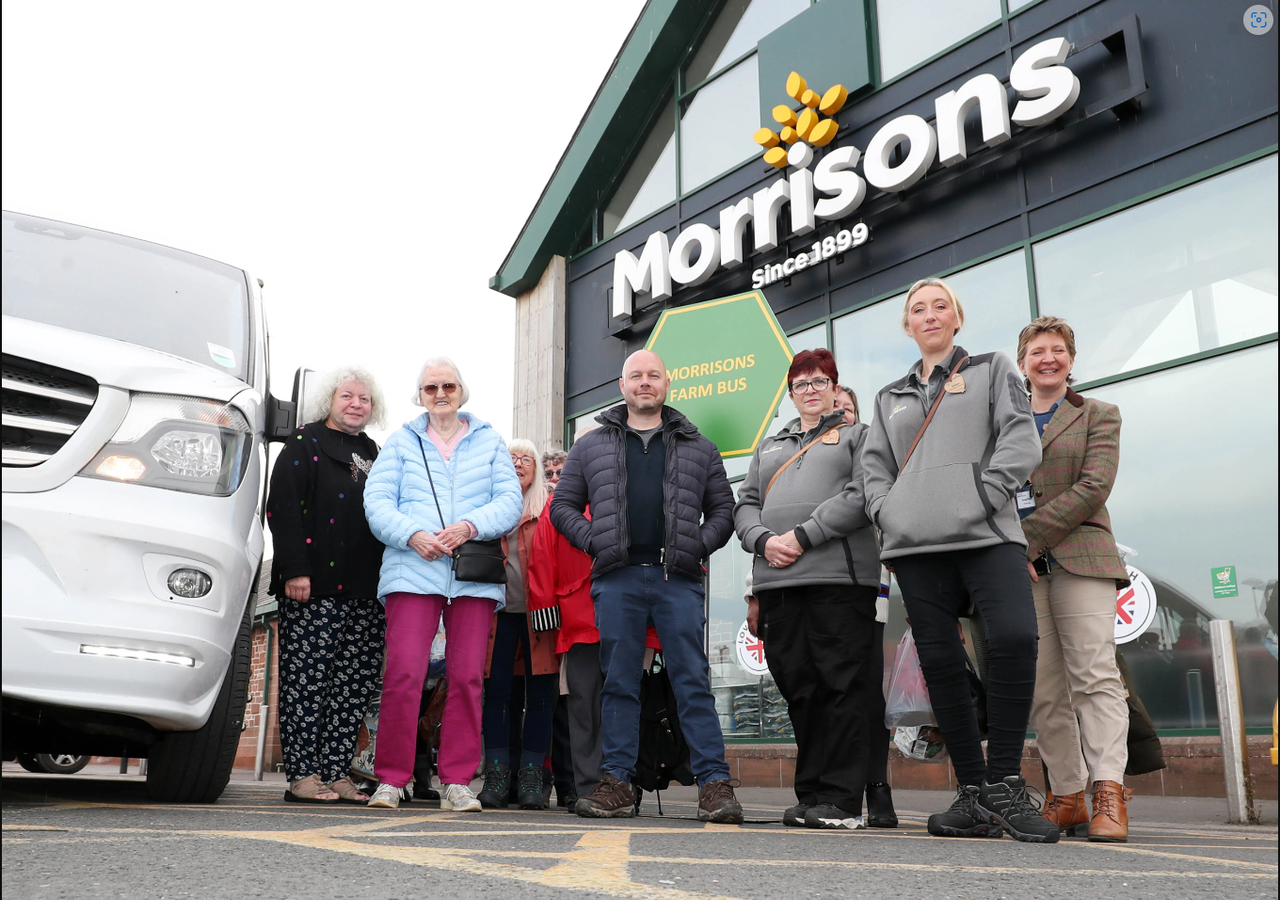 Morrisons' farm bus to take customers to meet food producers