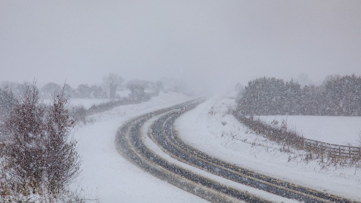 Snow warning for north Scotland on Wednesday