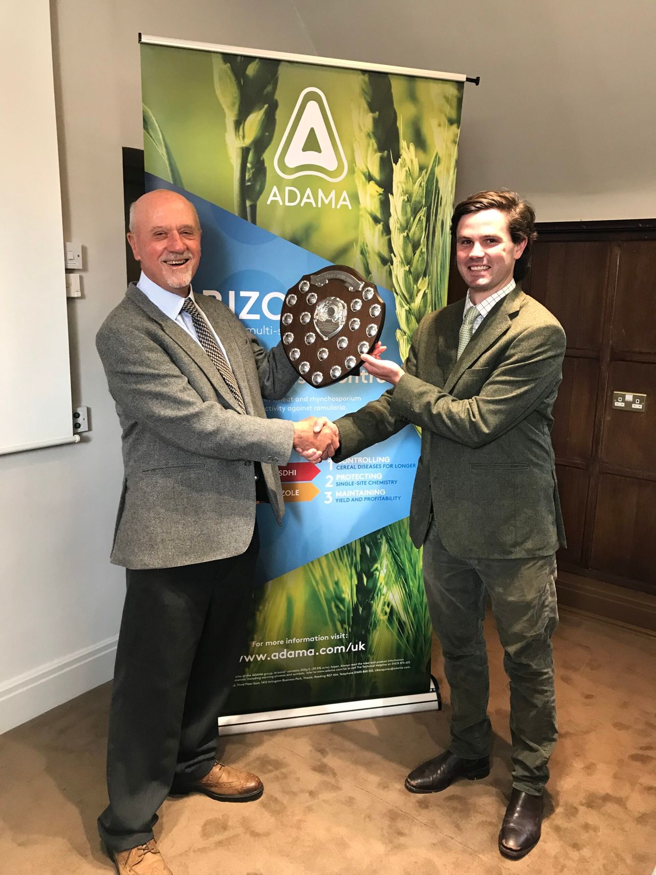 Agronomist wins BASIS Barrie Orme shield
