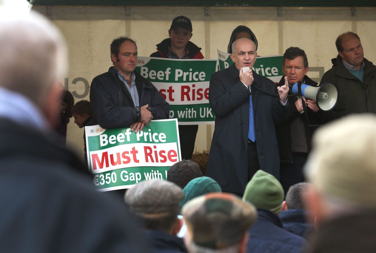 'Protests impact on supply of fresh beef to important customers'