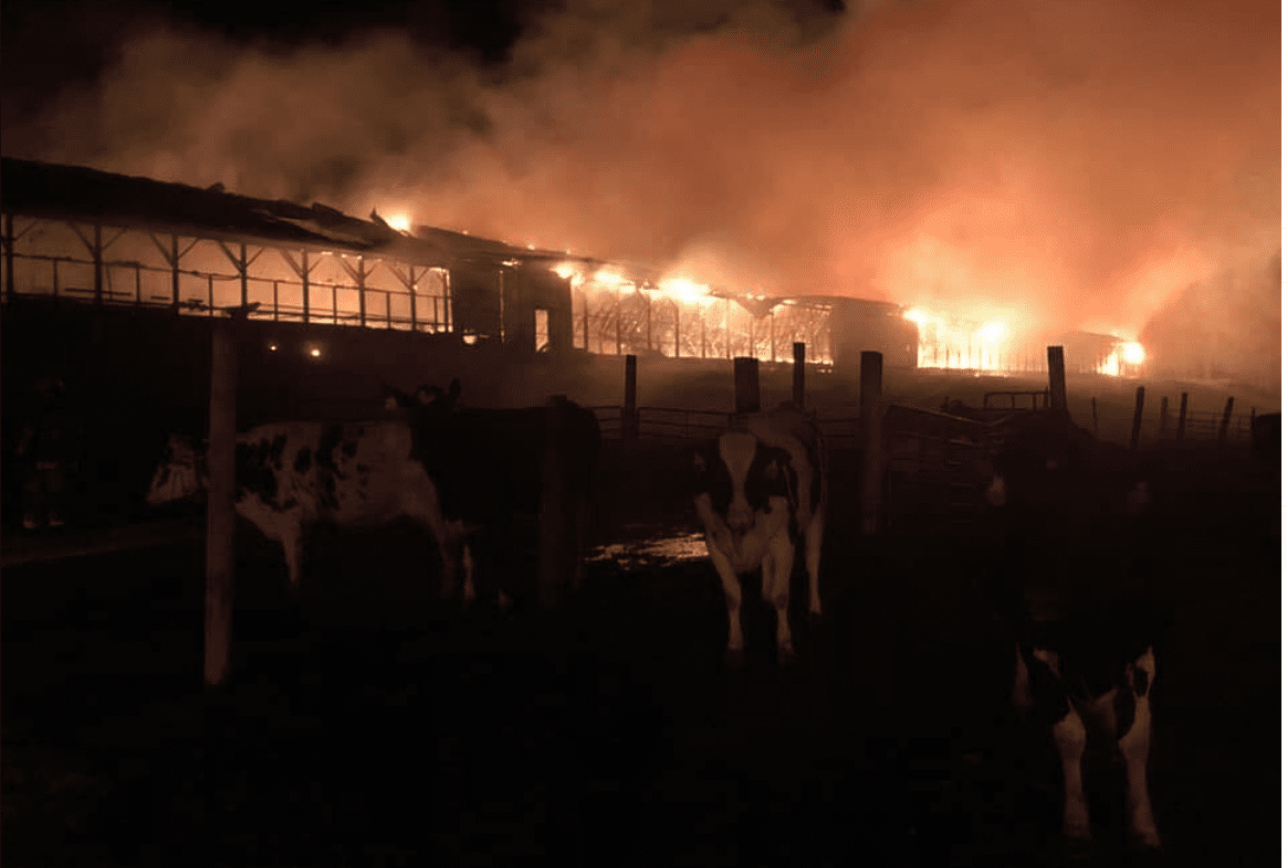 13-year-old girl charged with barn fire in Scottish Highlands