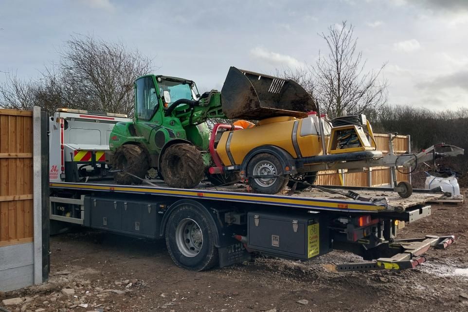 Man arrested for suspected theft of £200k worth of farm machinery