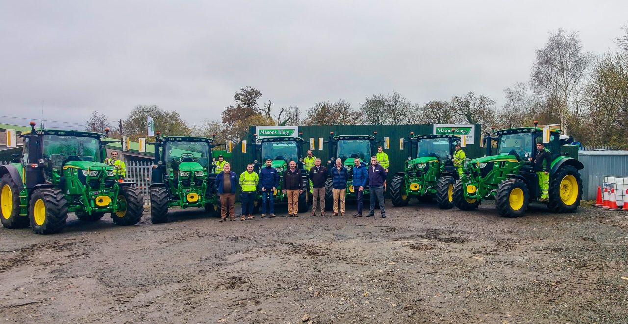 Six John Deere tractors issued for road maintenance in Devon