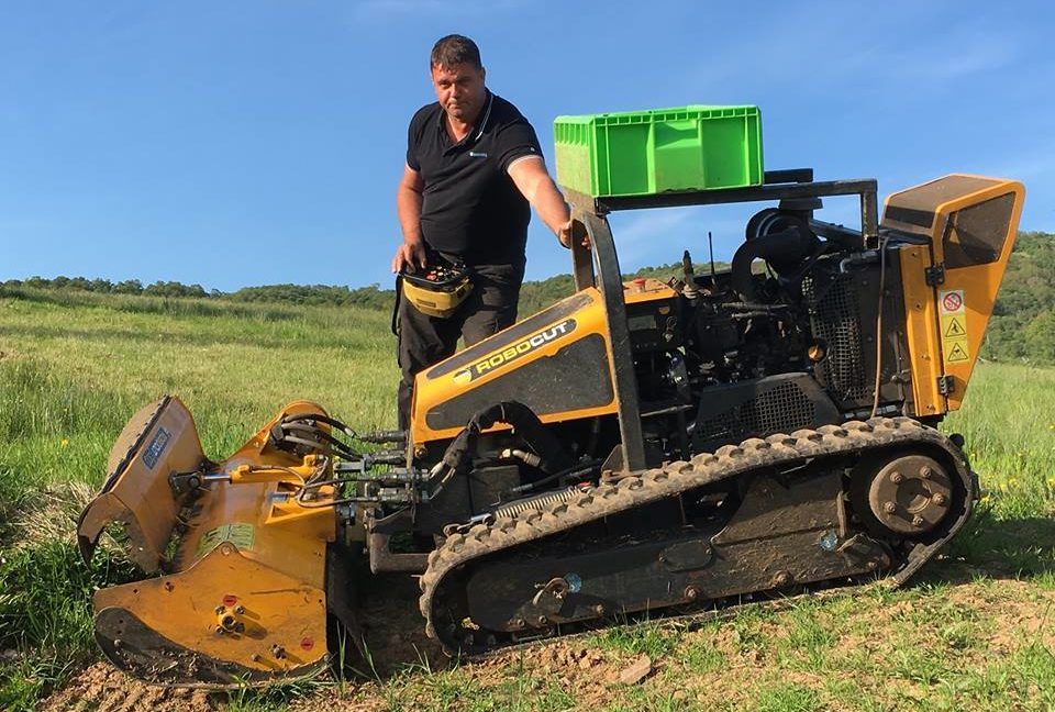 Meet the mini monster tank tackling Scotland's gorse fires