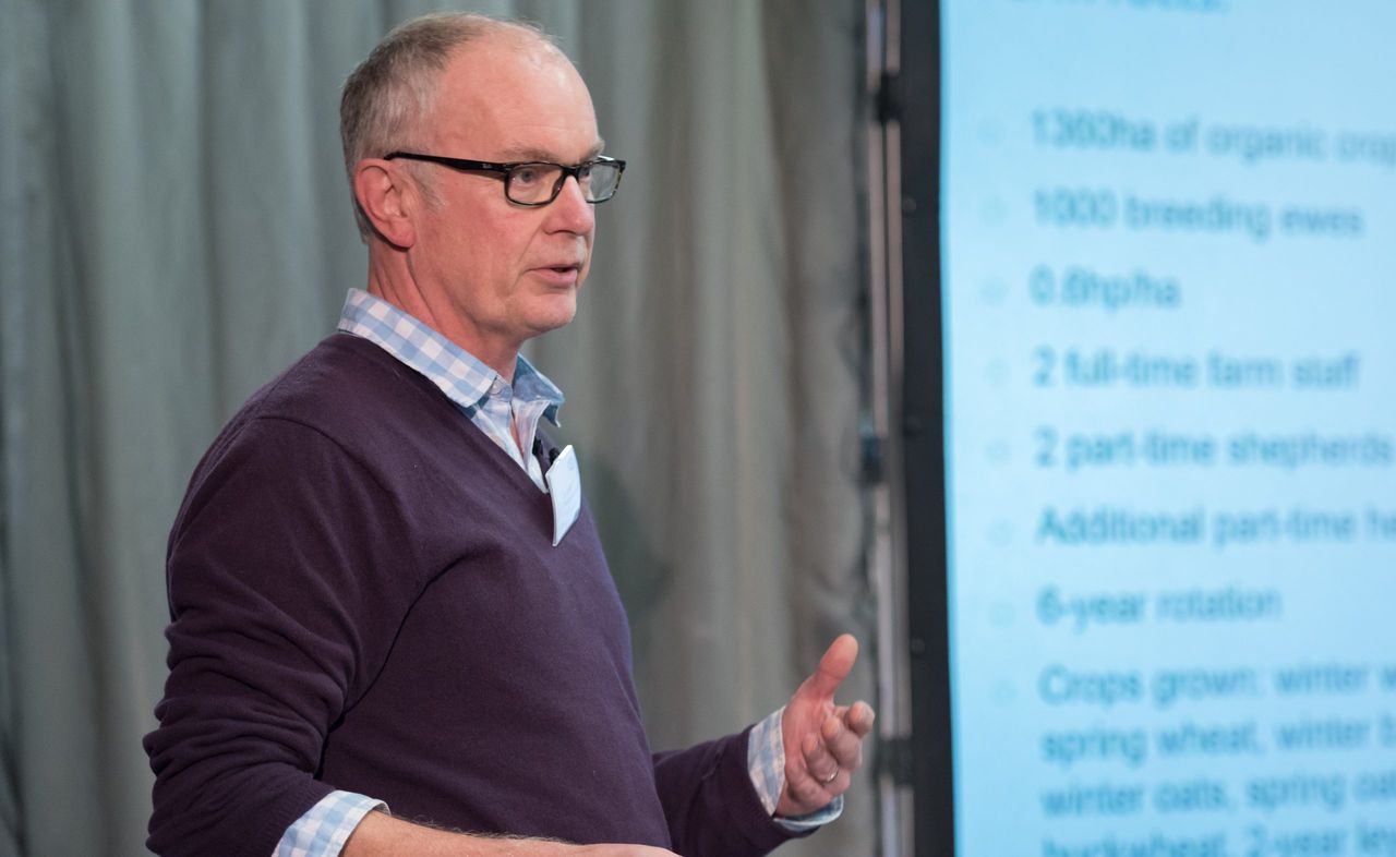 'Non-organic farmers are starting to need to think like organic farmers'