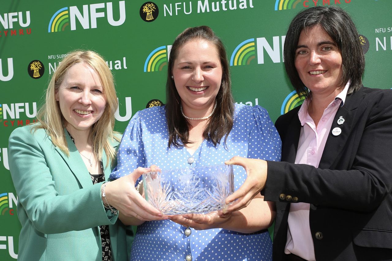 Nantymoel sheep farmer named Wales Woman Farmer of the Year