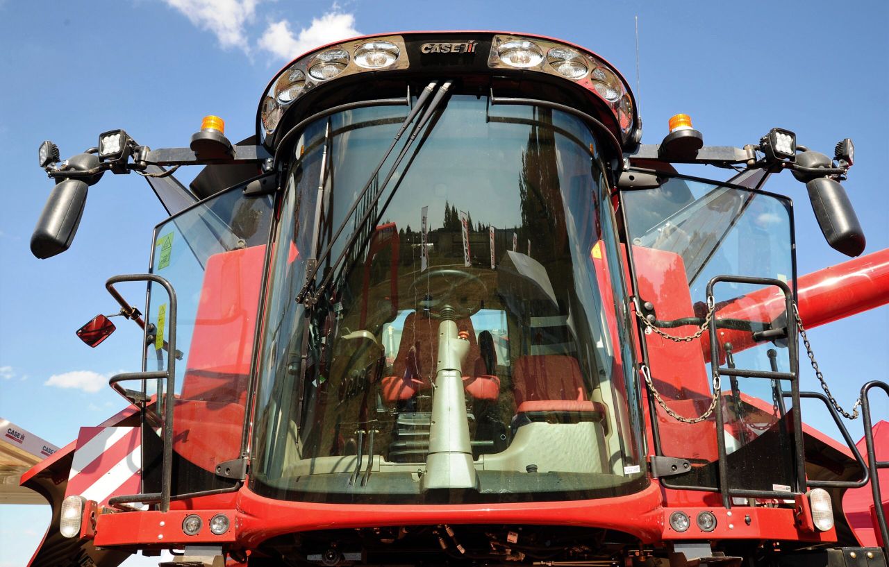 New Case IH combine suffers no ‘sensory deprivation’