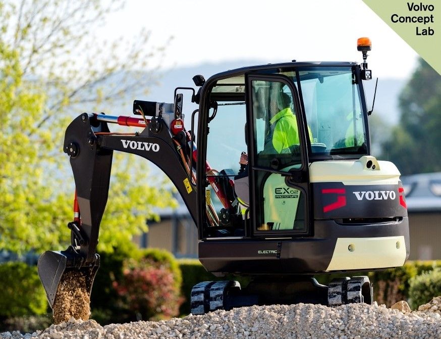 Watch: Volvo's 100% electric mini-digger in action