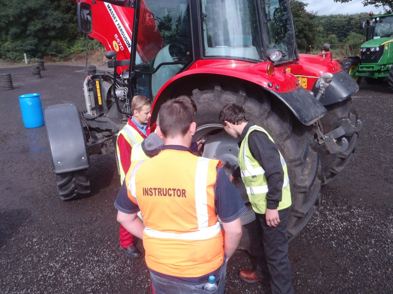 Under 16s in the North need a certificate to drive a tractor (courses now open)