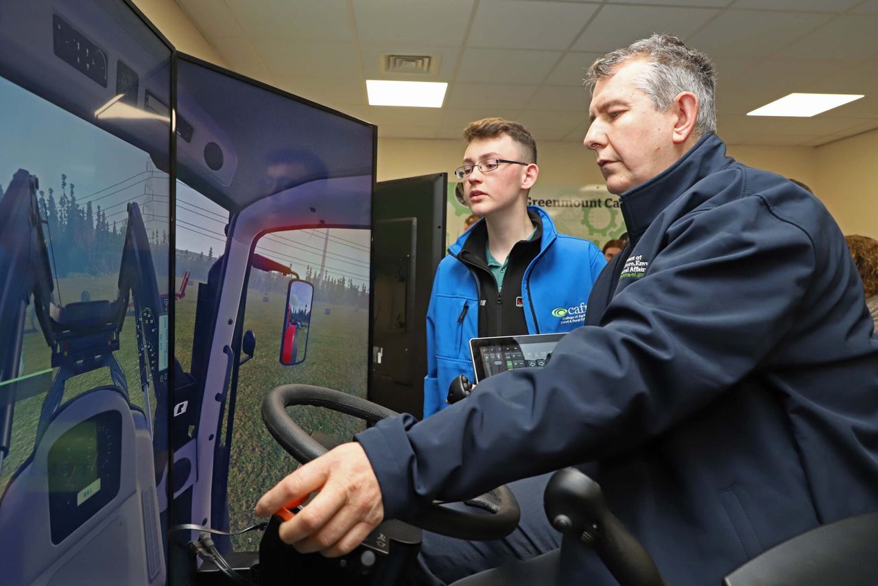 CAFRE invests £100,000 in NI’s first tractor simulators