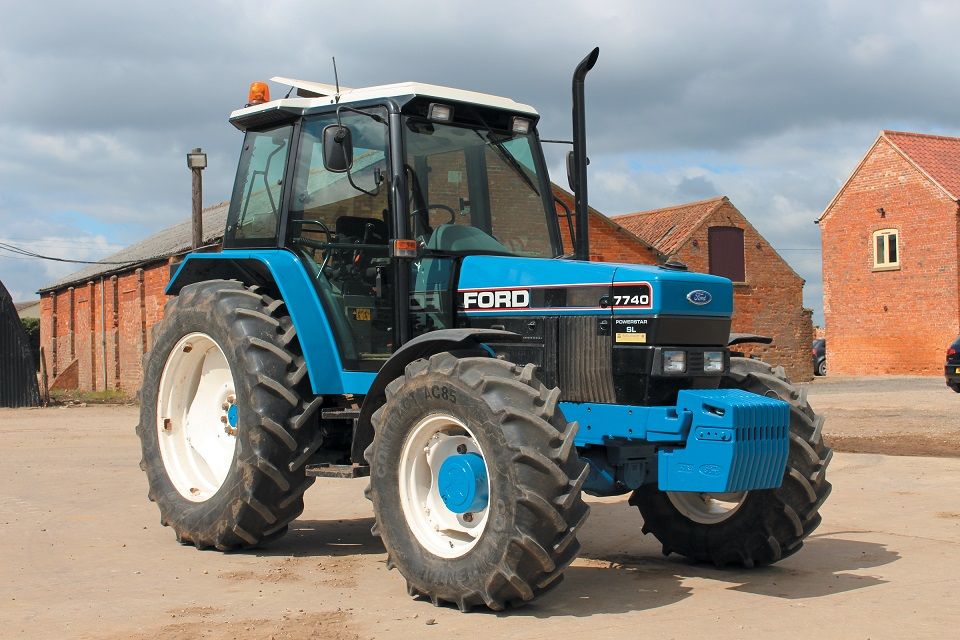 'Blue Force' at the Vintage Tractor Show