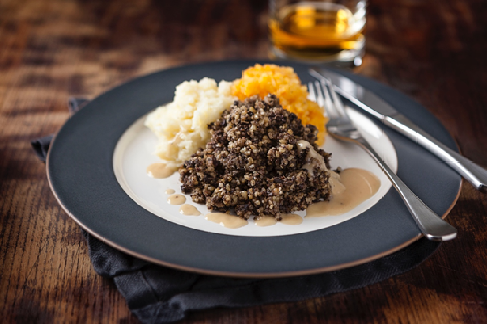 Burns Night boost sees Scottish haggis exports grow 136% in a decade