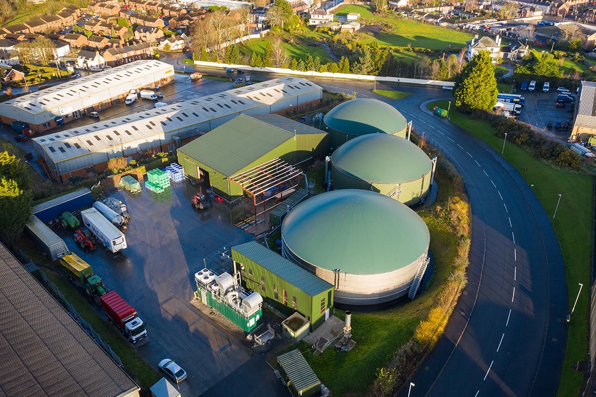 Biomethane boost: NI biogas plant to power ‘green’ trucks with food waste