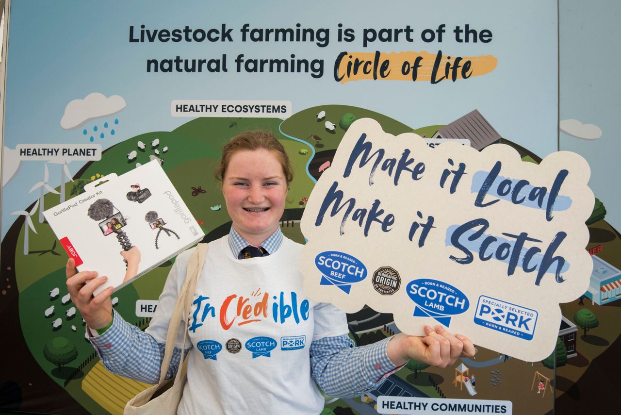 Perthshire teen has the Scotch Farm Factor