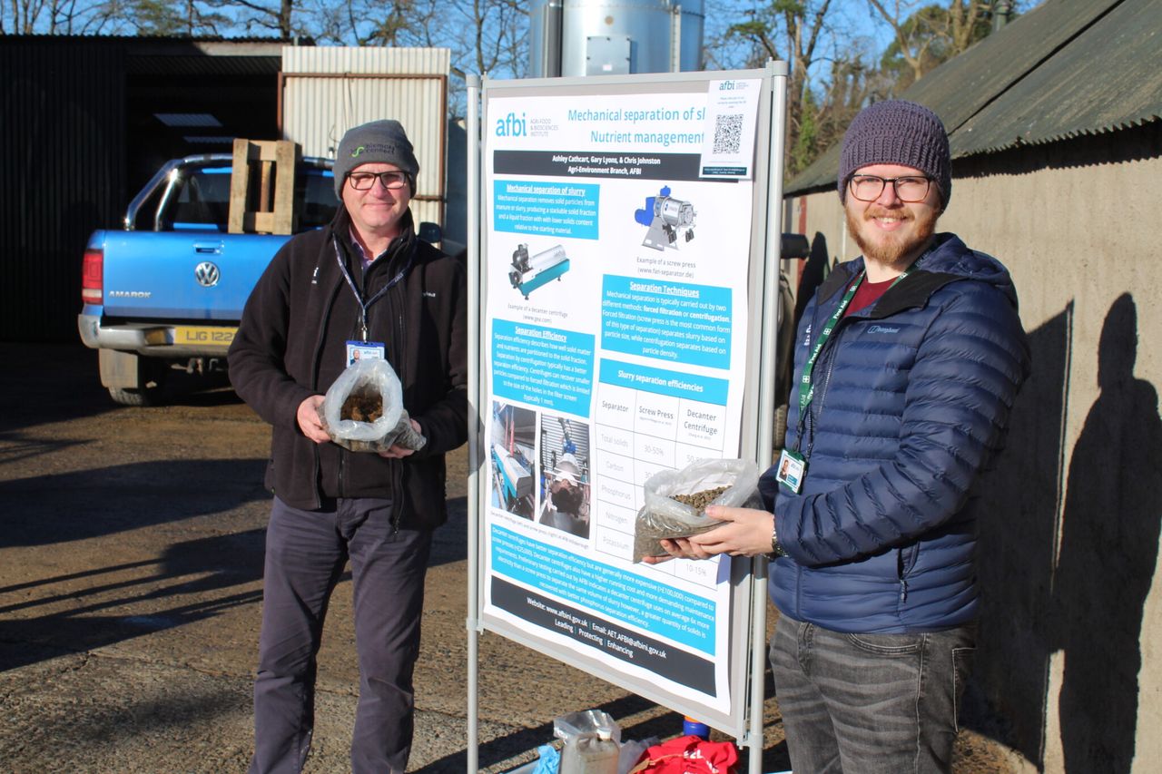 The benefits of slurry separation according to AFBI