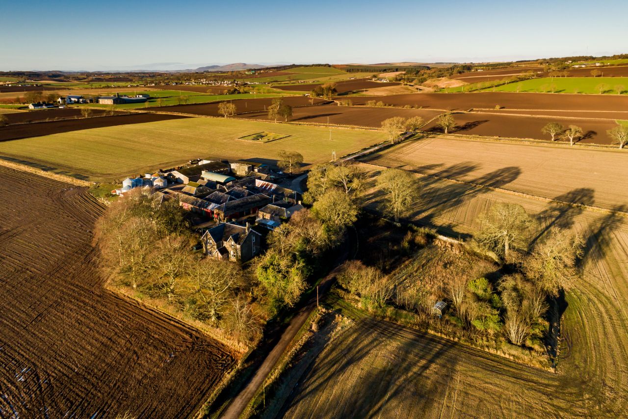 297ac farm of prime arable land hits the market in Angus