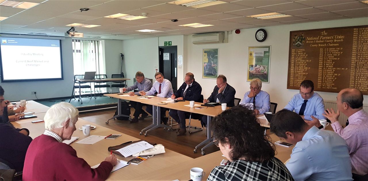 Welsh cross-industry forum discusses low beef prices