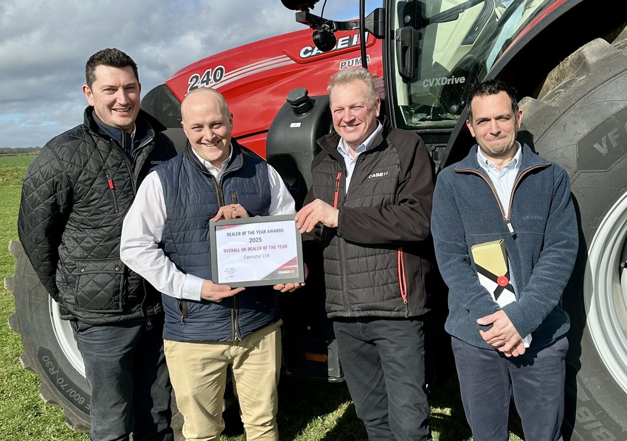 Farmstar Ltd. named CASE IH UK Dealer of the Year