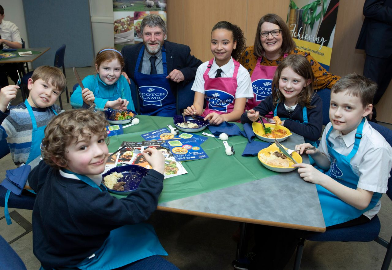 Lamb makes it on to the menu in Tay schools