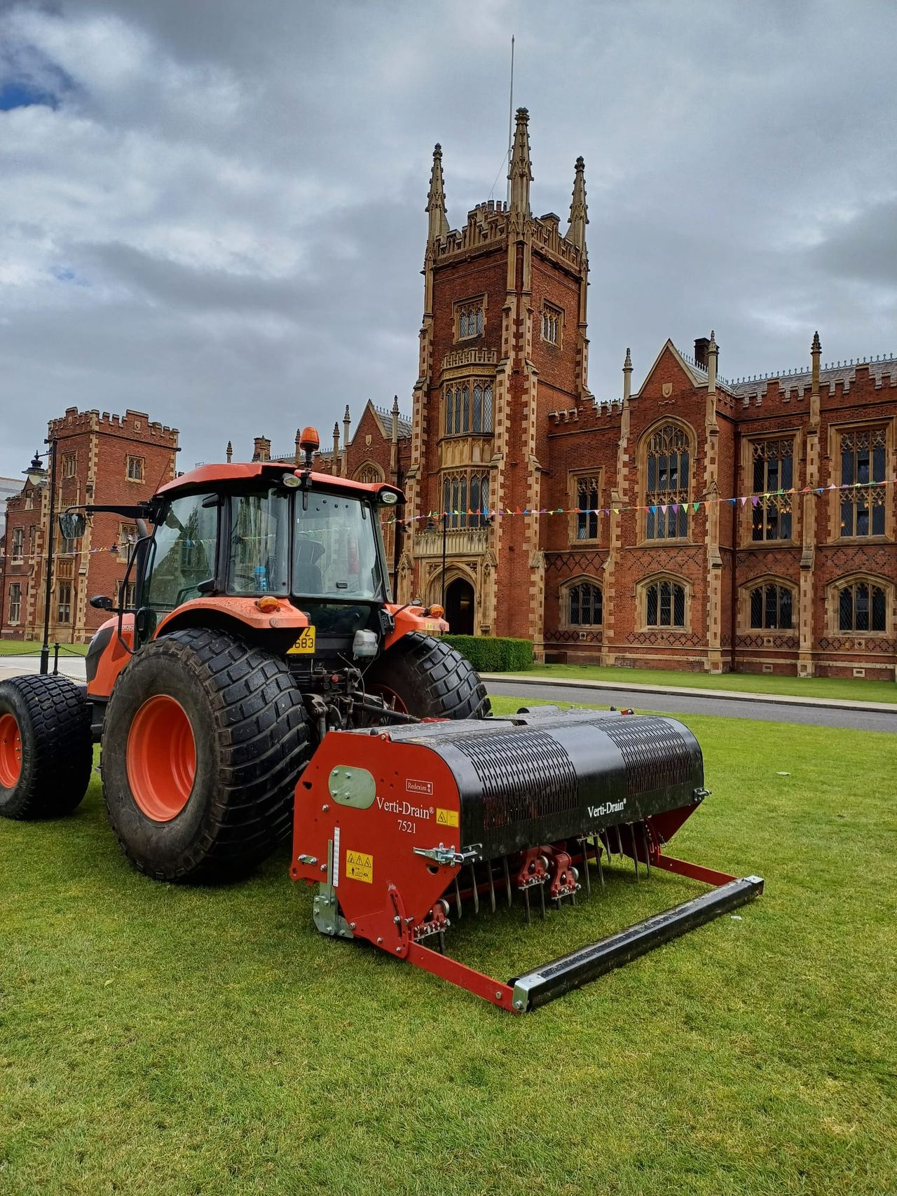 The uses of soil aeration in grassland farming