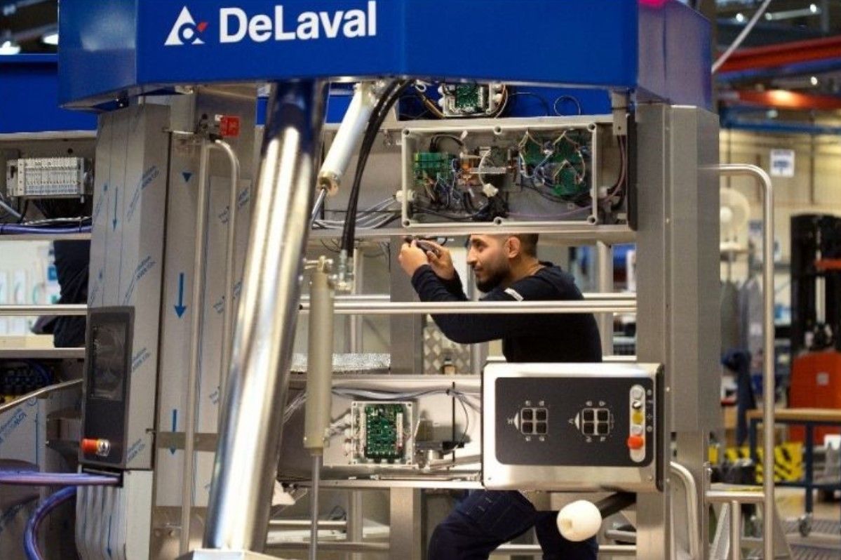 DeLaval ramps up milking robot production due to ‘surge in demand’