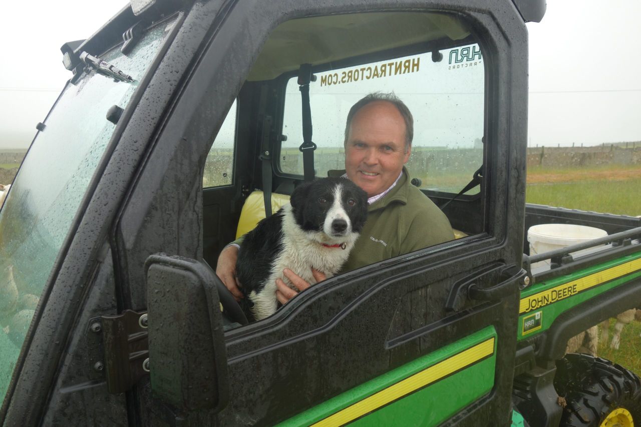 Technology-fuelled farming at the northern tip of Scotland