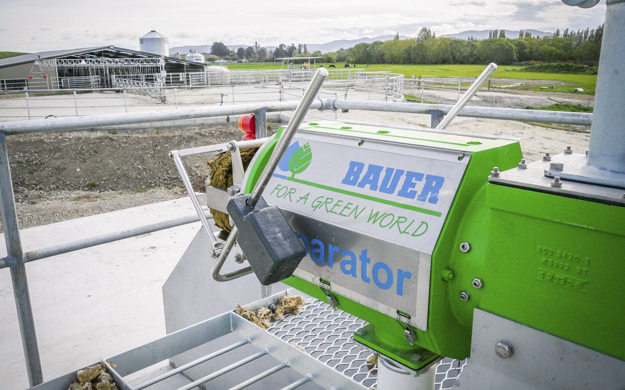 Bauer brings elevation to mobile slurry separator